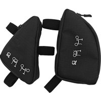 AliExpress NONE Bike top tube bag, bottom tube bag, frame bag for Brompton Bicycle, Zipper Opening Extended Bike Bag Easy to install