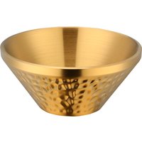 1PCS 15cm Double Layer Stainless Steel Gold Silver Noodle Rice Fruit Salad Mixing Bowl Ice Cream Bowl Kitchen Cooking Tableware