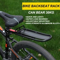 Bicycle Back Shelf Can Bear 30KG Aluminum Alloy Luggage Rack Bicycle Equipment Accessories Mountain Bike Rear Shelf