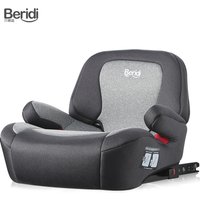 Child Safety Seat Height Increasing Pad Portable Car Seat Cushion for Kids Aged 3-12 Simple ISOFIX System for Enhanced Comfort