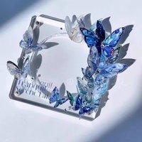 2026 High Appearance Crystal Clear Gumei Acrylic Badge Brick Goods Protective Cover Baji Display Decorate Storage Frame Pendant