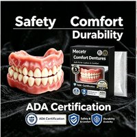 Premium Comfort Dentures by Mecetr – Cushion Fit, Long-Lasting & Gentle on Gums