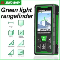 Green Laser Distance Meter Digital Rangefinder 150m 100m 80m 50m Range Finder Tape Measure Electronic Level Ruler Roulette Tools
