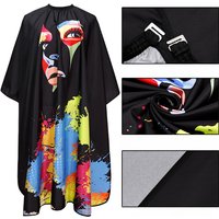 Barbershop Haircut Cloth Graffiti Camouflage Salon Gown Adjustable Closure Hairdressing Apron Antistatic Hairdresser Capes Tools