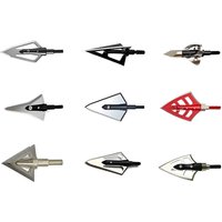3pcs Arrow Heads 100gn- 160gn Arrows Tips Broadheads For Compound / Recurve Bow Crossbows Hunting Arrow Broadheads Accessories