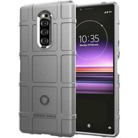 Shield Phone Cover for Sony xperia 1 Shockproof Matte Rubber Cases for Sony Xperia XZ4 Armor Heavy Silicone Case Bumper