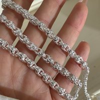 925 Sterling Silver Necklace For Women Adjustable Necklace Round Ball Chain Choker Necklaces Birthday Gift Accessary