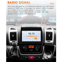 Android 15, nawigacja GPS, radio samochodowe do Citroen Jumper 2/Peugeot Boxer 2 (2016-2022) oraz do Fiat Ducato 3 (2016-2020), autoradio 9'', bezprzewodowy CarPlay, Android Auto, odtwarzacz