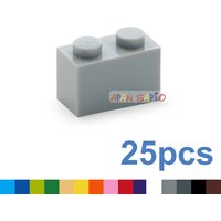 25pcs DIY Building Blocks Toys High 1x2 16Color Bricks Size Compatible With 3004 kids Educational Toys for children