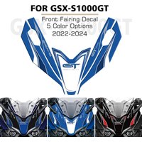 3D Gel Front Fairing Protection Sticker For Suzuki GSX-S1000GT GSX S1000GT 2022 -2024 Motorcycle Headlight Housing Paint Decal