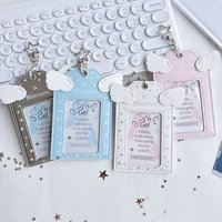 Angel Series 3-inch Star Chaser Card Set, Girl Heart Leather Card Set, Polaroid Storage Display Protective Bag Pendant