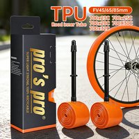 2Pcs Ultralight Bike Inner Tube 700Cx23C/25C/28C/30C/32C Puncture-Resistant Road Bicycle TPU Inner Tire 45/65/85mm French Valve