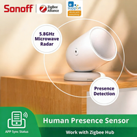 SONOFF SNZB-06P Sonoff Human Presence Sensor SNZB 06P Presence Detection Light Sensing Smart Home Security Works With Alice