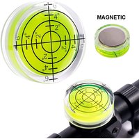 1/3Pcs Magnetic Gunsmith Level Rifle Scope Mounting Kit 32mm Circular Action Level Professional Magnetic Scope Leveling Tool