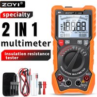 ZOYI Insulation Resistance Meter ZT-1000R High-Precision Digital Megohmmeter 1000V Electronic Shaker digital Meter Multimeter