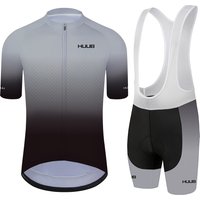 AliExpress NONE HUUB Men's Summer Cycling Team Short Sleeve Jersey Set Cycling Jersey Bike Top And Bib Shorts Spongy Pad