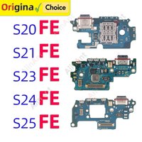 USB Mic Board Dock Charger Connector Charging Port Flex Cable For Samsung Galaxy S721B G781B G990B S711B S25 S24 S23 S21 S20 FE