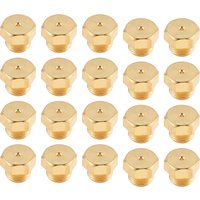 20Pcs LP Gas Conversion Kit M5x 0,5mm/0,68mm Messing Jet Düse für Propan LPG Natürliche Gas rohr, wasser Heizung, DIY Brenner Teile