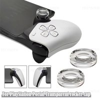 Transparent Liquid Silicone Rocker Cap For PlayStation Portal Controller Cover Stick Thumb Grip For Nintendo Switch Accessories