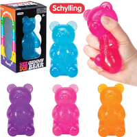 Schylling Maltose Bear Slow Rebound Squeeze Toy Nee Doh Stress Relief Anxiety Fidget Toy Gift