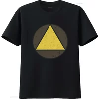 David Legion Haller Symbol Triangle Circle T Shirt for Gaming Fans Stylish Comfortable vintage Washed streetwear