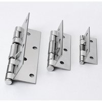 Stainless Steel Automatic Rebound with Spring Cross Hinge Window Accessories Door Hinges Furniture Supplies