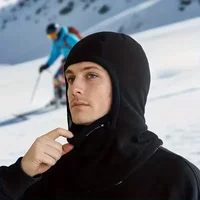 1PC Winter Warm Hat OutdoorCycling Face Mask Skiing Hiking Fleece Lined Thick NeckProtector Windproof Thermal for Cold Weather