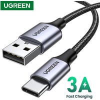 UGREEN 3A Fast Charging Cable Suitable For iPad Samsung Xiaomi Poco Magnetic USB-C Charger Data Cable Mobile Phone Cable