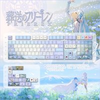 Frieren Keycaps Anime Theme Keycap Game Key Cap 120 Keys PBT DYE SUB Cherry MX Switch for Mechanical Keyboard 61/63/64/83/87/104