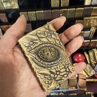 1:1 Limited Edition ZORRO Übergroßes Ölfeuerzeug Messing Persönlichkeit Constantine Kreative schwere Rüstung Übergroßes Feuerzeug Geschenk