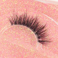 Demi-cils en vison naturels, doux et légers, faux cils en vison naturel pour maquillage quotidien, extensions de cils, faux cils