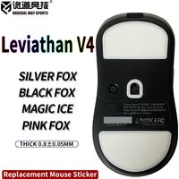 UnusualWaySports Mouse Skates Feet RAWM Leviathan V4 Cambered Surface PTFE Anti Collapse Magic Ice