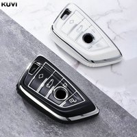 Fashion TPU Car Remote Key Case Cover Shell Fob For BMW X1 X3 X5 X6 X7 1 3 5 6 7 Series G20 G30 G11 F15 F16 G01 G02 F48 Keyless