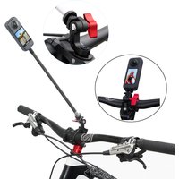 Bike Headset Cap Mount for Insta360 X5 X4 X3 ACE PRO 2 with Carbon Fiber Selfie Stick Bowl Group Cover Holder