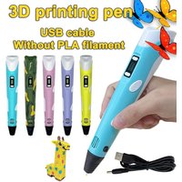 3D Druck Stift DIY Dreidimensionale Malerei Kinder Spielzeug Spaß Camouflage Mit LCD Bildschirm Kompatibel PLA Filament Spielzeug Geschenk