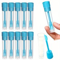 A 5-milliliter plastic sample bottle with a spoon, convenient to handle, suitable for storing laboratory samples and pet feces.
