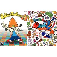 PS2 Parappa the Rapper 2 With Manual Copy Game Disc Unlock Modded Console Station 2 Retro Optical Driver Retro Video Game