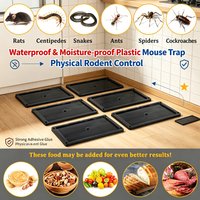 Waterproof Plastic Glue Mouse Trap Strong Adhesive Board For Rats Snakes Insects Indoor Outdoor Effective Physical Control Tool