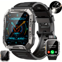 Blackview W60 Waterproof Smart Watch 2.01 inch HD Display 900mAh Large Battery Smartwatch Emergency Lighting Woman Man Watches
