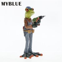 New Artificial Frog Statue,Home Decor Sculptures and figurines,Home decorative figures