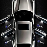 2Pcs Led HD Car Door Welcome Light Projector Lamps For BMW E30 E36 E39 E46 E60 E87 E90 X1 X2 X3 X4 X5 X6 X7 Styling Accessories
