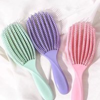 1Pc Hair Brushes Octopus Hairbrush Pink Massage Detangler Brush for Curly Hair Thick Hairs Care Hairbrush Styling Tool Wholesale