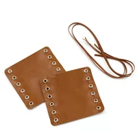 AliExpress NONE 1PC Motorcycle Universal Handlebar Cover Bicycle Riding Non-slip Vintage Leather Protective Cover Motorcycle Tuning Accessories