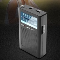 Pocket Radios Battery Operated AM FM Radio with Loud Speaker for Elderly Gifts Support Headphone Output