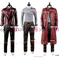 Star Lord Cosplay Costume Outfits Coat Shirt Pants For Adult Men Male Boy Movie RolePlay Halloween Carnival Party Disguise Suit