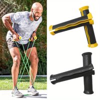 2 Pcs Resistance Band Handles Exercise Bands Handles Protect Your Hands From Injury Gym and Home Strength Training Accessories