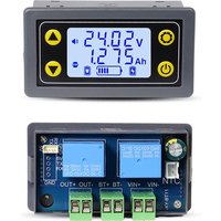 BT11/11L Battery Capacity Tester10A Coulomb Meter Bidirectional Current Detection 10V-110V Battery Manage Charge/Discharge Meter