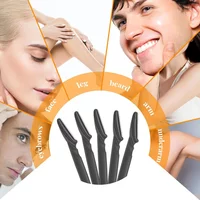 6/12PCS Dermaplaning Tool Facial Razor With Precision Multipurpose Exfoliating Eyebrow Razor For Women Cover Small Makeup Tool