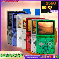 ANBERNIC RG35XXSP Flip Game Console 3.5'' IPS Screen Mini HDMI Output WiFi Bluetooth 4.2 E-book Linux PSP Video Console Player
