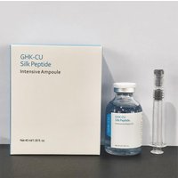 CHK-CU Blue Copper Silk Intensive Collagen Peptide Ampoule Essence, 40ml Intensive Repair Serum with Peptide Threads Skin Care